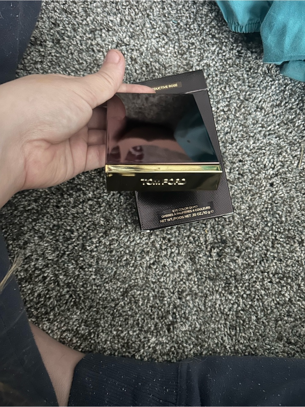 Tom Ford Eye Color Quad -Black and Gold Packaging new in package with dust cover - Picture 3 of 6